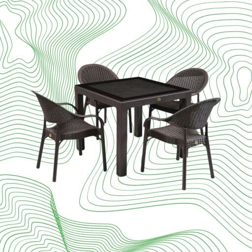 Plastik Rattan Masa Takımları