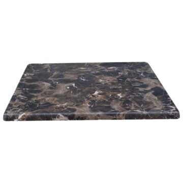 Byokuyan Kare Verzalit Masa Tablası Brownie - 80x80