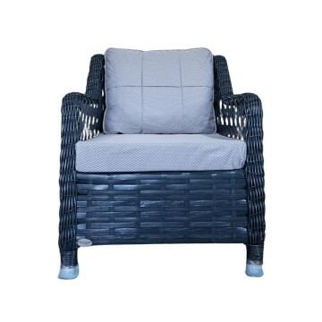 Leo Rattan Bahçe Balkon Veranda Teras 3+1+1 Oturma Grubu