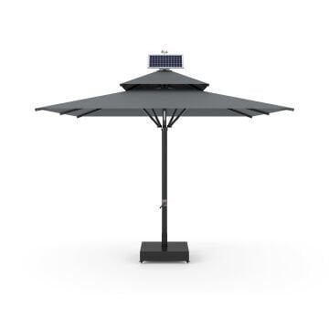 Byokuyan Atlantic Solar 4x4 Bahçe Teras Otel Restoran Şemsiyesi