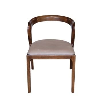 Byokuyan Akrep Ahşap Koyu Ceviz Cafe Otel Restoran Proje Sandalyesi