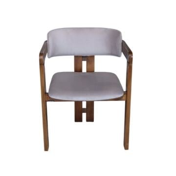 Byokuyan Tetra Ahşap Koyu Ceviz Cafe Otel Restoran Proje Sandalyesi