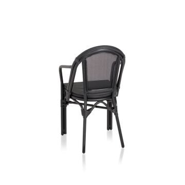 Byokuyan Petra Bahçe Balkon Veranda Teras Kollu Sandalye