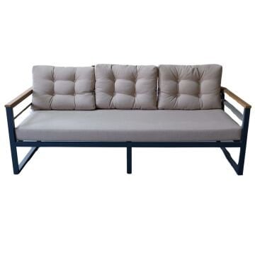 Byokuyan Tulip Bahçe Balkon Veranda Teras 3+1+1 Alüminyum Oturma Grubu